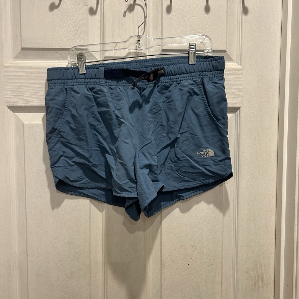 The North Face Class V Hike Shorts 2.0 Womens Large Blue Green